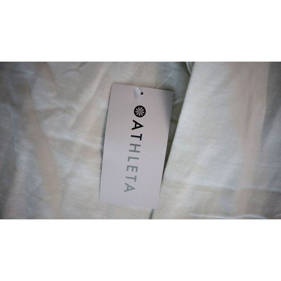 Athleta S905-0008 Women's Sz 2X Calla Lily White Sundown Cotton Sweatshirt $69+ - Picture 4 of 7